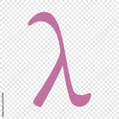 Lambda symbol icon