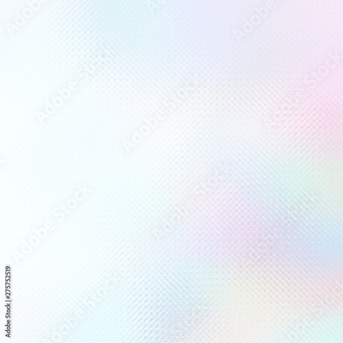Pink and blue blur spots on white background. Light shimmer glass abstract texture.