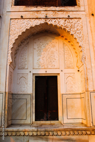 Carvings on door, Bibi Ka Maqbara  tomb, Aurangabad, Maharashtra, India © RealityImages