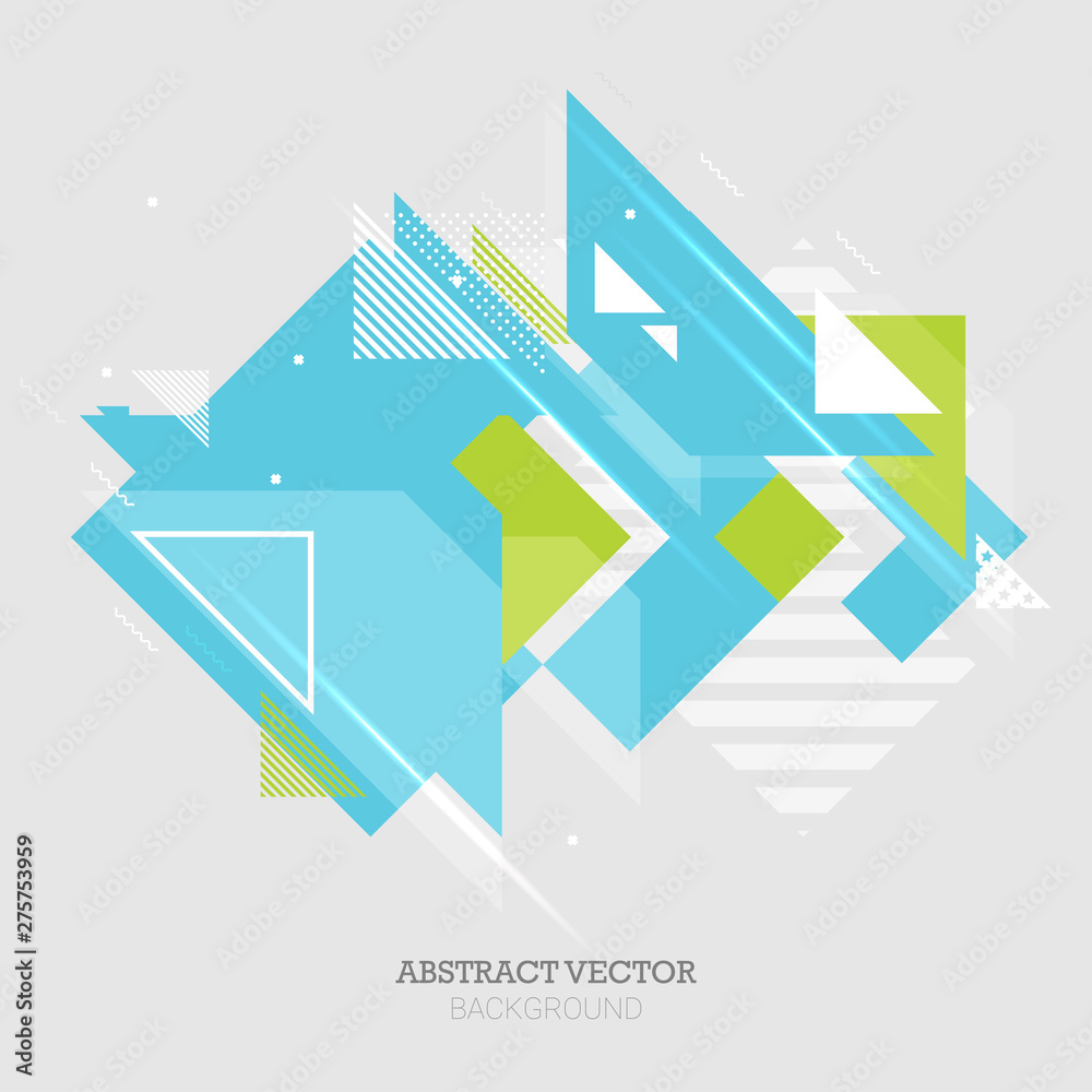 Abstract art background with geometric elements Abstract art background with geometric elements
