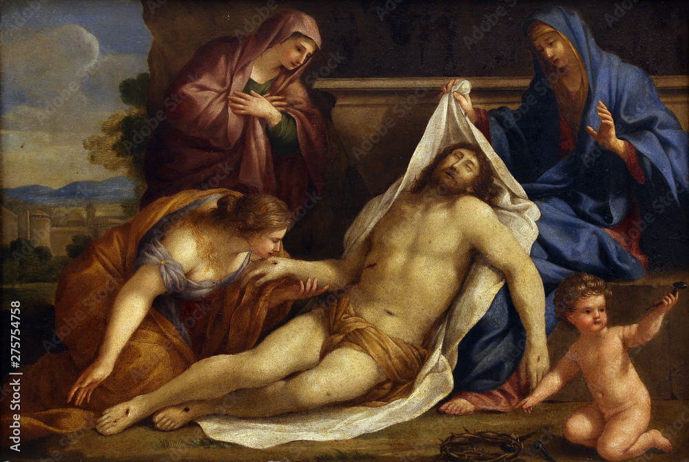 Fototapeta Giovanni Francesco Romanelli: Lamentation of Christ