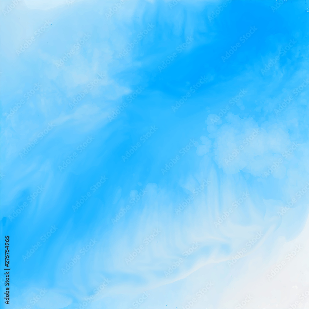 Fototapeta premium elegant blue watercolor texture background