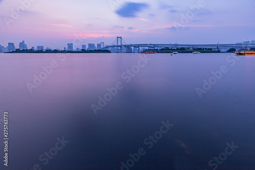 お台場の夕景