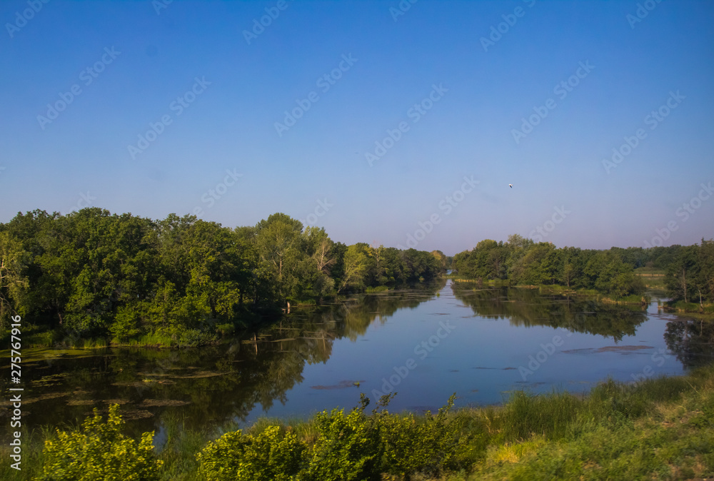 Unusual ponds located near Samara