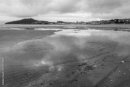 beach in winter photo