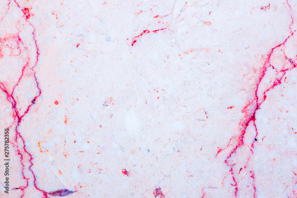Naklejka premium Pink patterned natural of marble pattern (Gala Classic) texture for design. Abstract background.