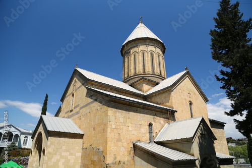  the view of the city and old architecture