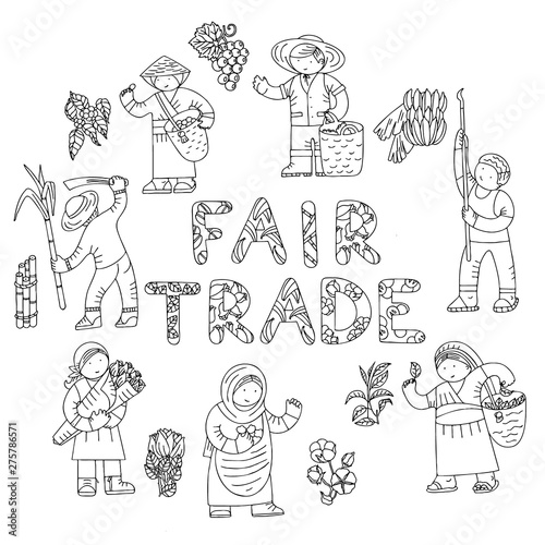 Fair trade doodles
