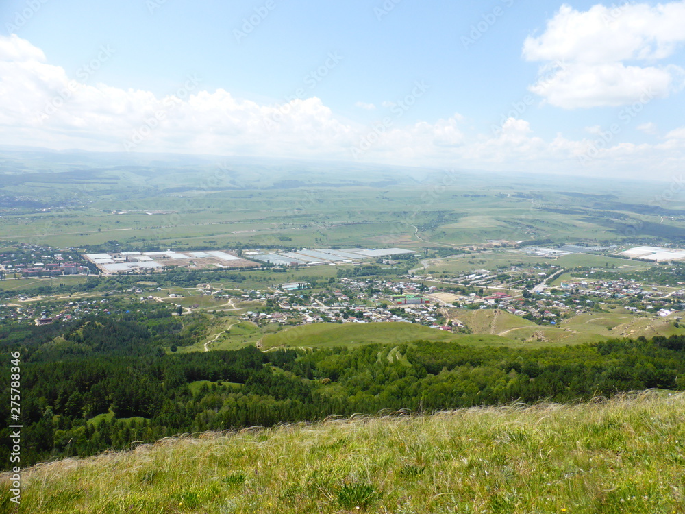 Obraz premium Borgustan mountain range