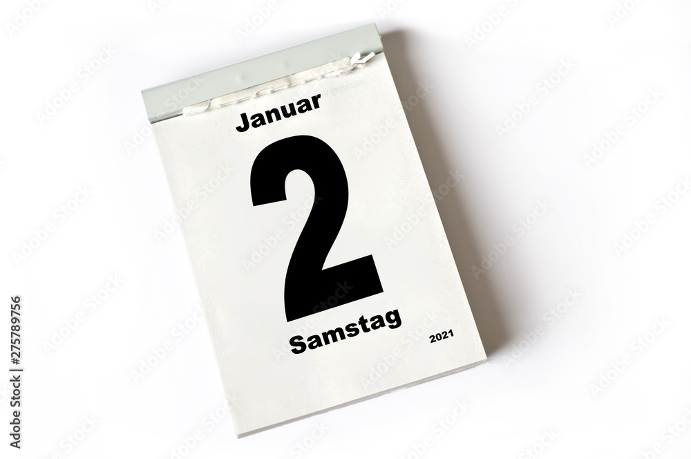 2. Januar 2021