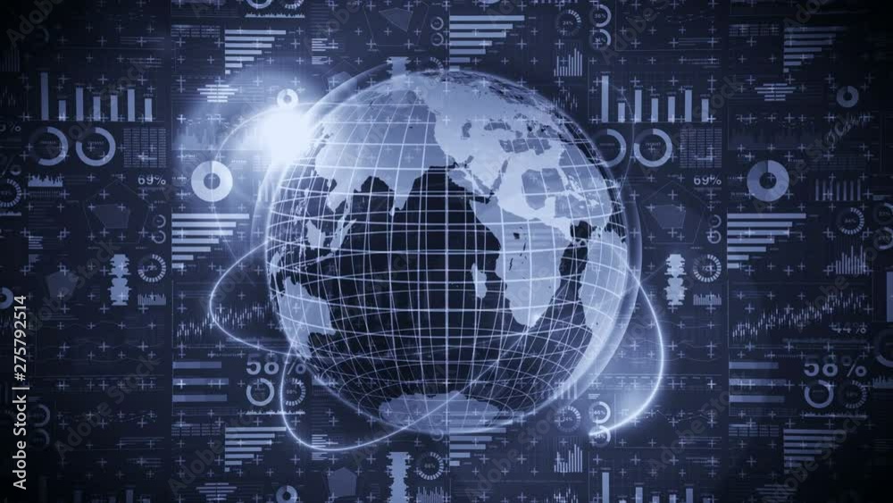 地球 グラフ ネットワーク テクノロジー 未来 情報 ループ 地球 グラフ ネットワーク テクノロジー 未来 情報 ループ