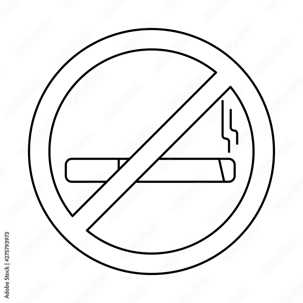 No smoking sign. No smoking area icon. Forbidden sign No smoking sign. No smoking area icon. Forbidden sign