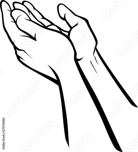 Worshiping Hands
