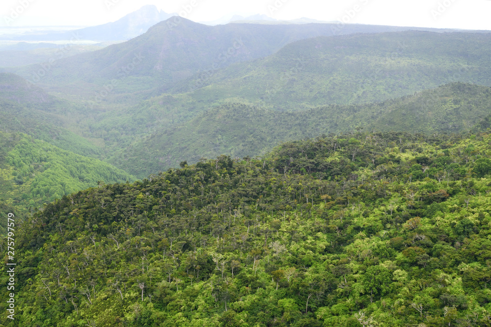 Fototapeta premium ポートルイスの山間部