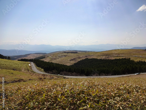 ビーナスラインと車山高原　長野県,kurumayama,nagano,japan photo