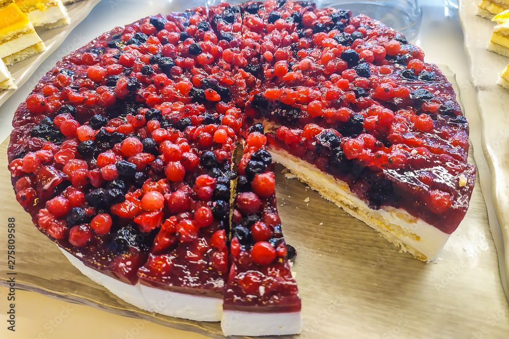 Cheesecake Of Red Fruits
