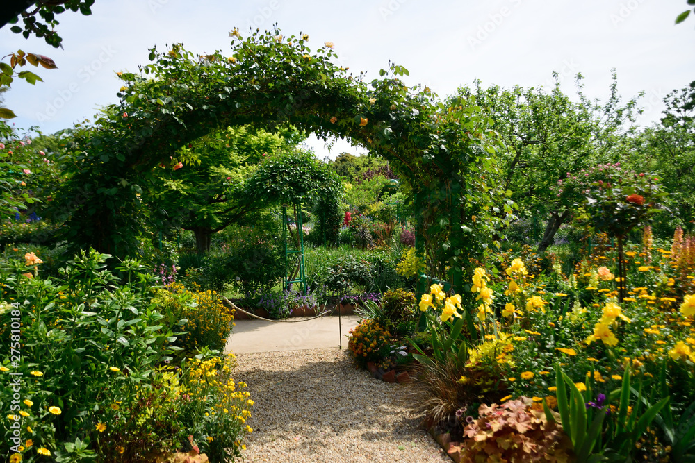 Naklejka premium Sztuka kwiatowa