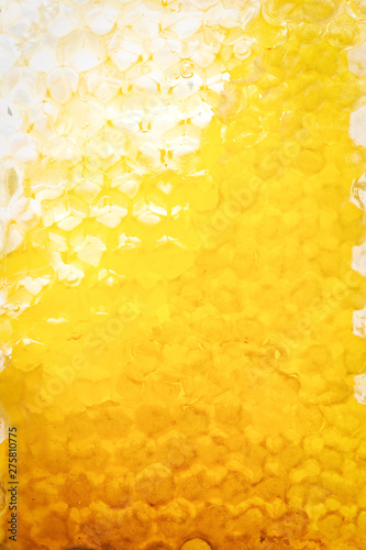 honeycomb yellow background