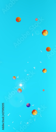 Liquid abstract ultra wide space background 