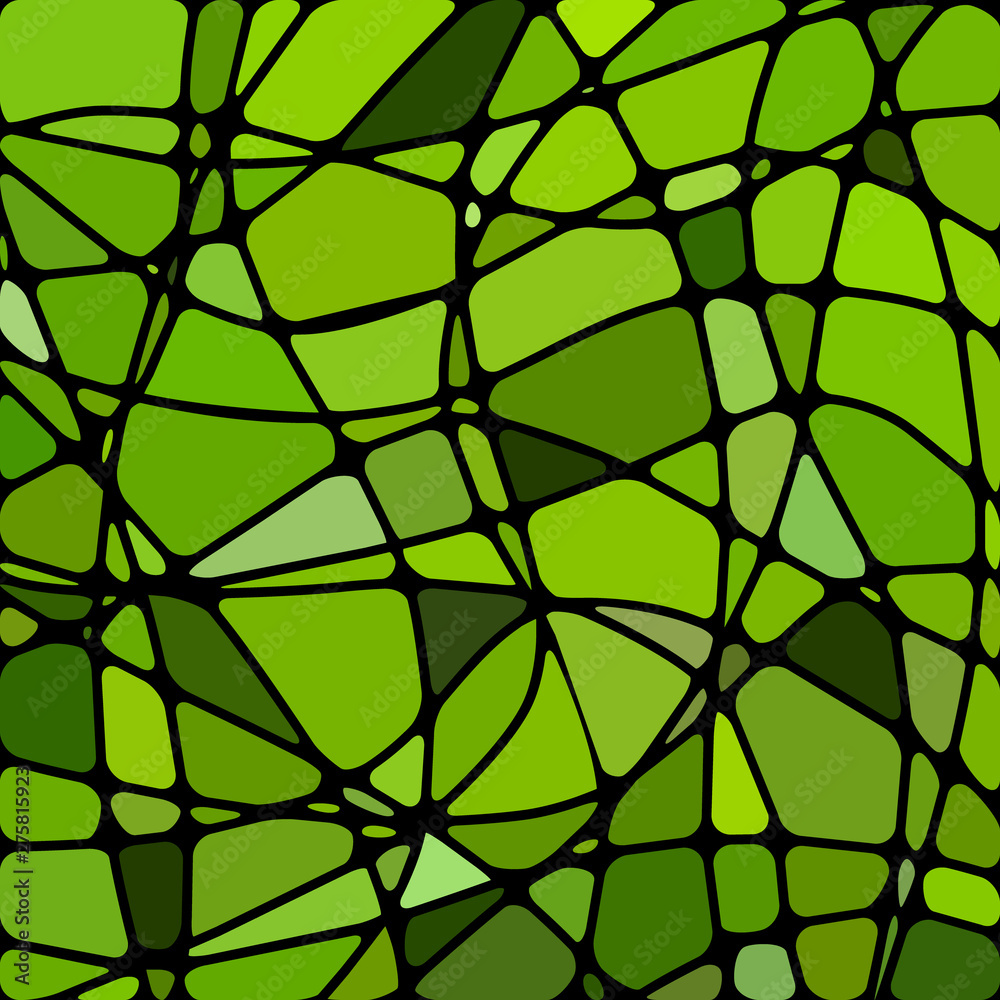 Obraz premium abstract vector stained-glass mosaic background