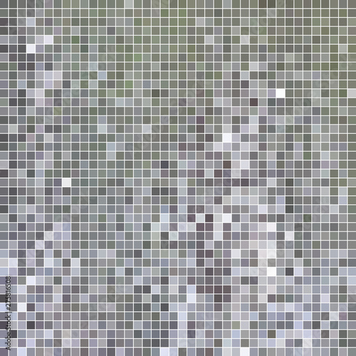 abstract vector square pixel mosaic background