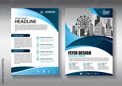 Brochure design, cover modern layout, annual report, poster, flyer in A4 with colorful triangles, geometric shapes for tech, science, market with light background