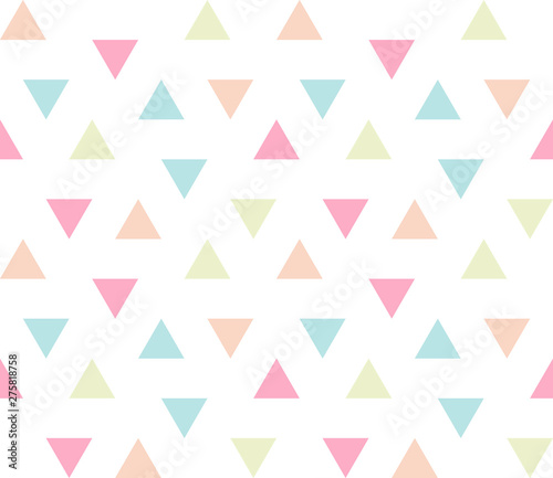Free Download Seamless geometric pattern. Seamless abstract triangle geometrical background. Infinity geometric pattern. Vector illustration. - GFXLoad