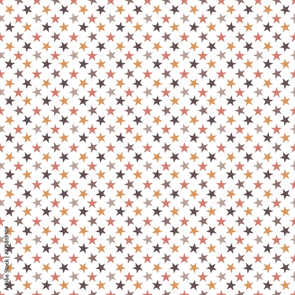 Seamless pattern with stars on white background. Vector illustration. Seamless pattern with stars on white background. Vector illustration.