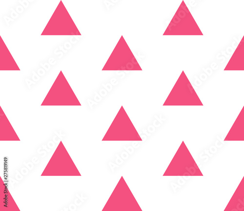 Triangular background. Seamless geometric pattern. Seamless abstract triangle geometrical background. Infinity geometric pattern. Vector illustration.