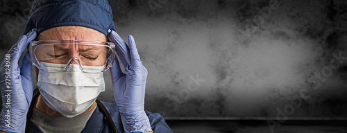 Female Doctor or Nurse Wear...