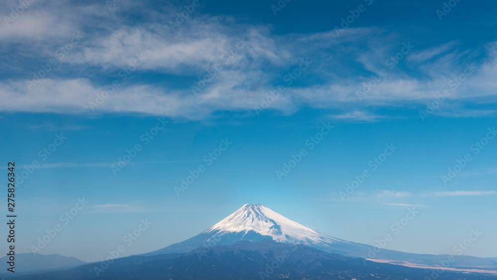 Fuji mount with blue sky, Japan