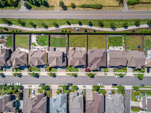 Obraz na płótnie Aerial Suburb