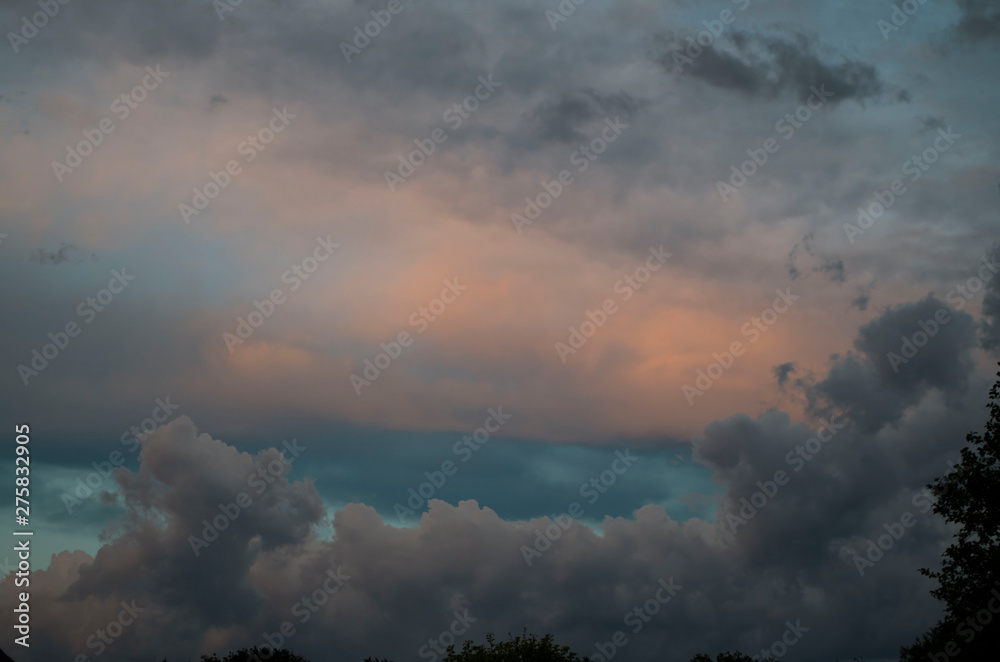 Storm clouds. The sky a background. Storm's coming. Storm clouds. The sky a background. Storm's coming.