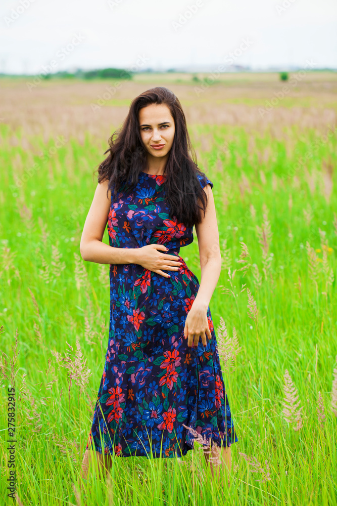 Portrait of beautiful young happy woman Portrait of beautiful young happy woman