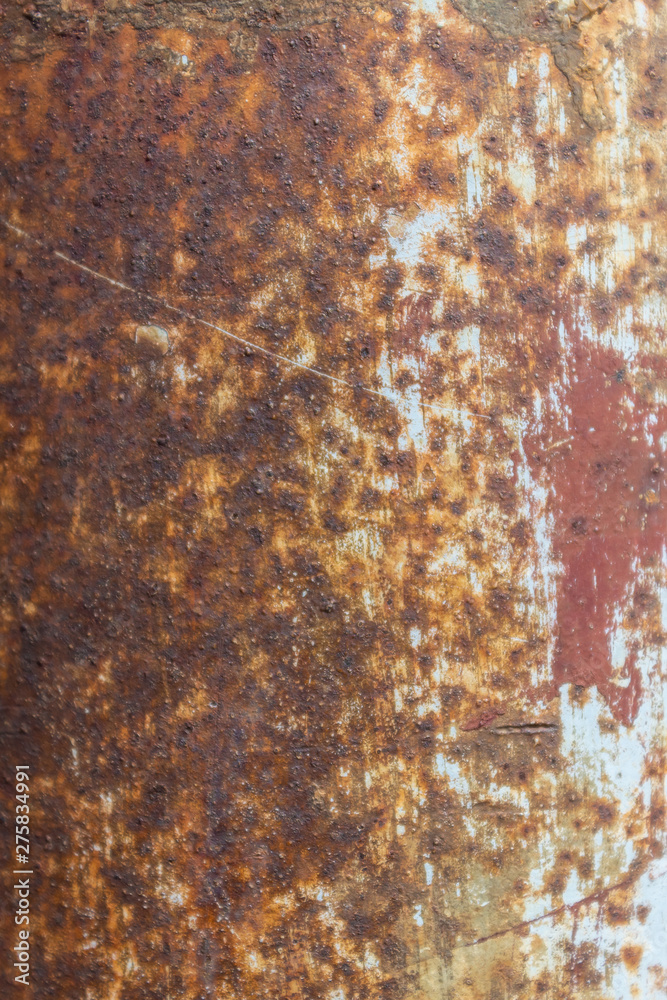Old Weathered Corrugated Rusty Metal Texture Old Weathered Corrugated Rusty Metal Texture