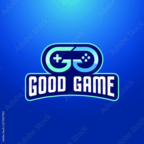 Double Letter G Gaming Logo Design