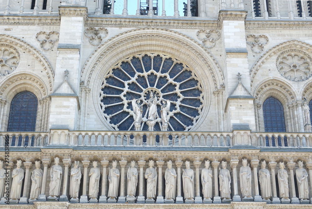 Notre-Dame de Paris , also known as Notre-Dame Cathedral.