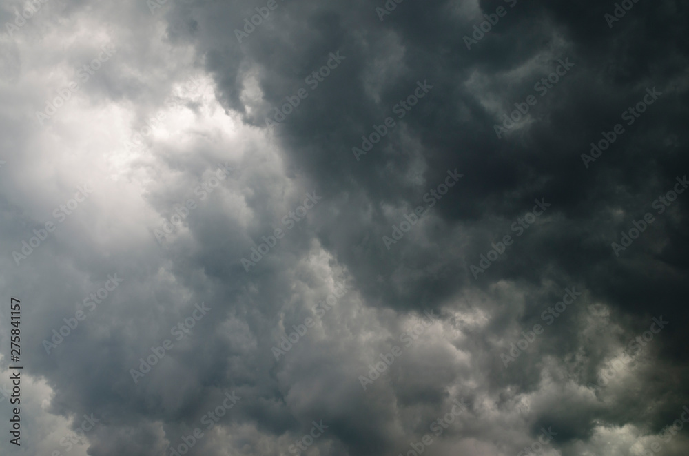 In the eye of the storm - abstract background