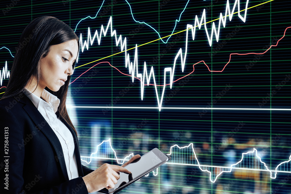 Invest and technology concept Invest and technology concept