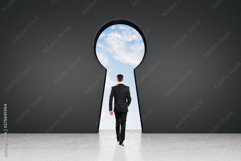 Obraz premium Access and leadership concept