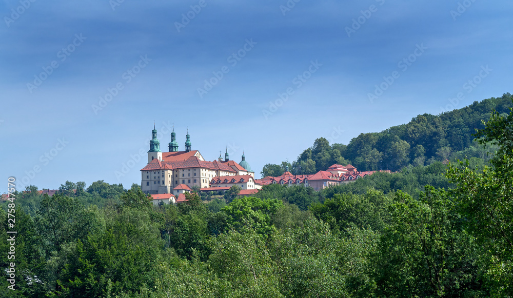 Basilica of St. Mary, Kalwaria Zebrzydowska park, Poland.
