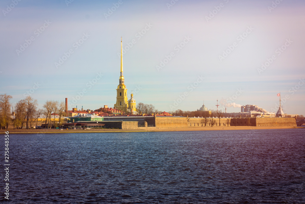 Peter-Pavel's Fortress. Russia. Saint Petersburg
