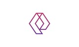 p abstract logo