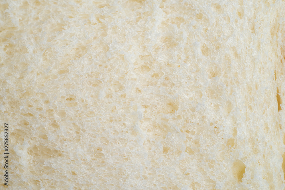 Close up photos of bread , surface traces . macro mode