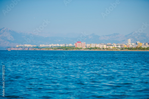 Antalya sea coastline, Turkey © somra
