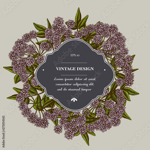 Badge over design with angelica