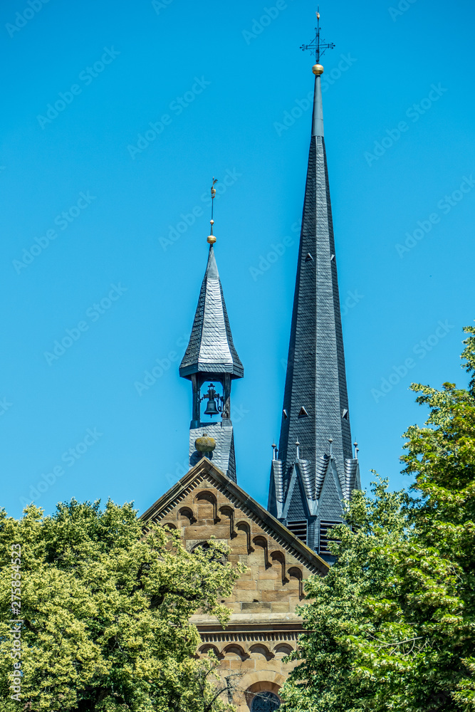 Kirchturmspitze vom Kloster Maulbronn