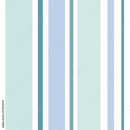 Vector blue green white stripe seamless pattern 