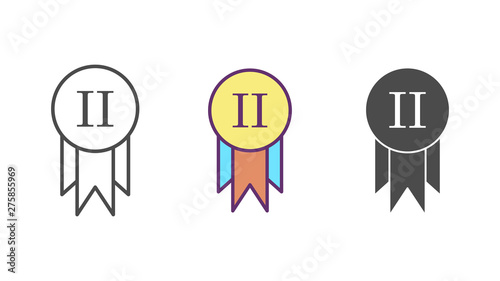 Award vector icon sign symbol