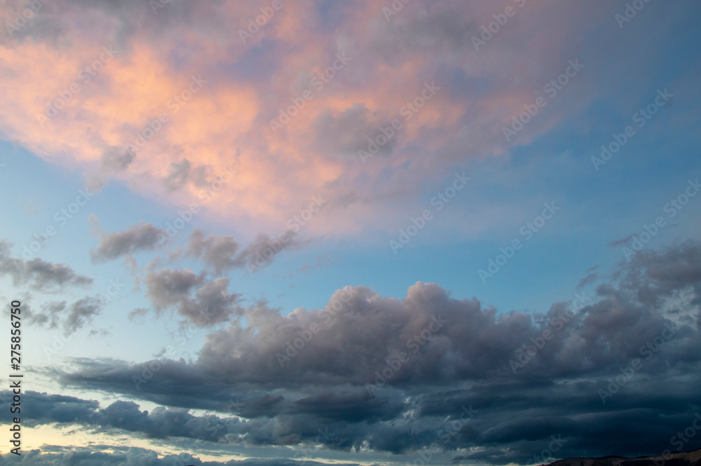 Obraz premium blue sky and clouds